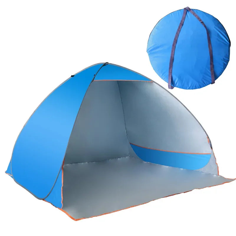 Automatic Pop-Up Ultralight Full Shade Beach Tent - Image 7