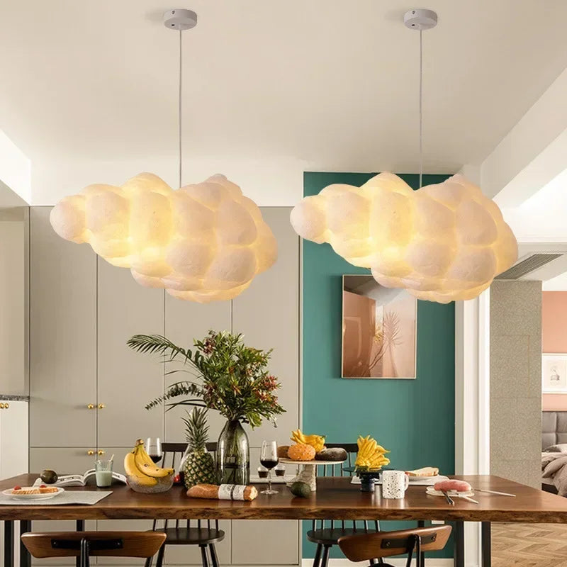 Cotton Cloud Creative House Lamp - Image 1
