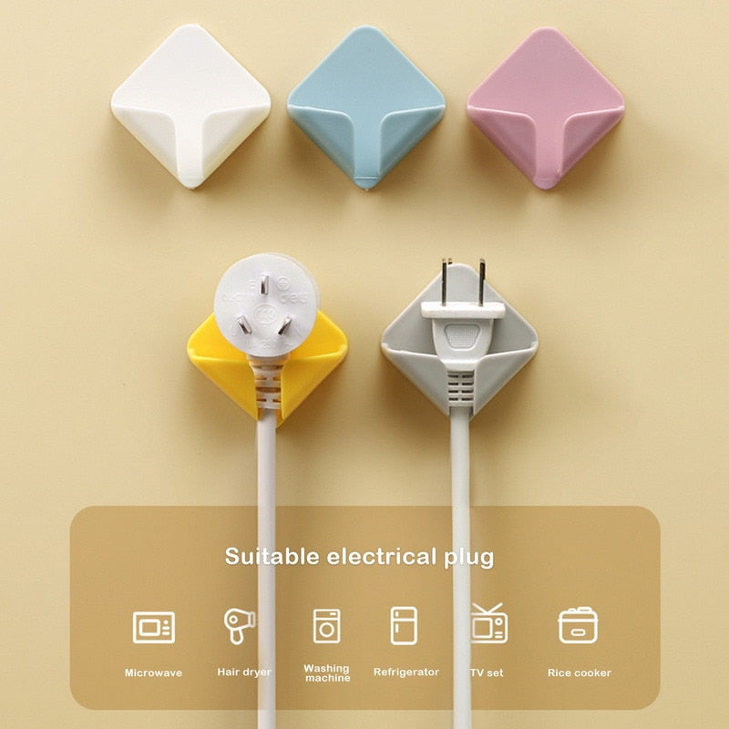 Self-Adhesive Strong Cable Holding Wall Hook - Image 2