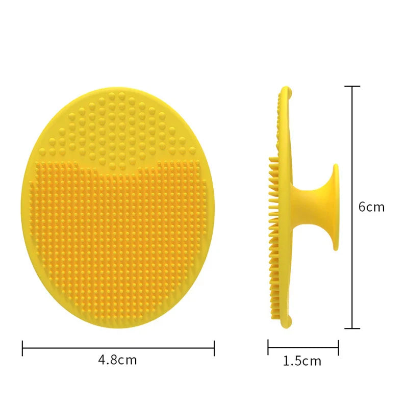 Infant Bathing Silicone Gentle Head Massage Brush Comb - Image 4
