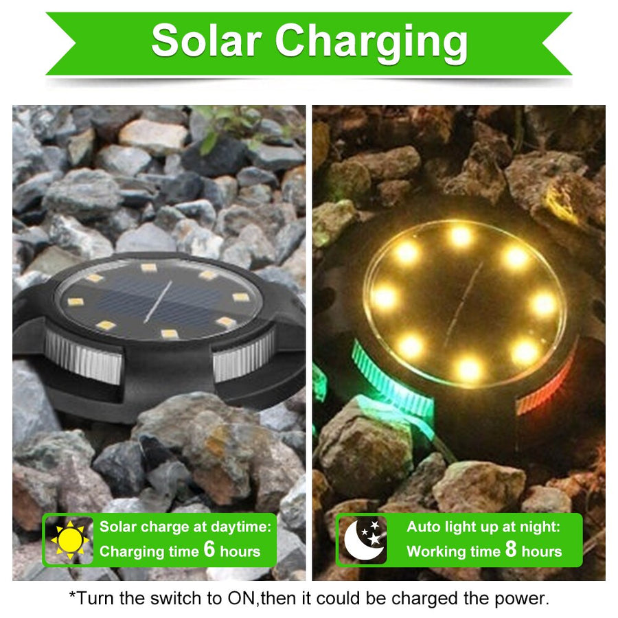 Eco Solar Colorful Garden Light - Image 4