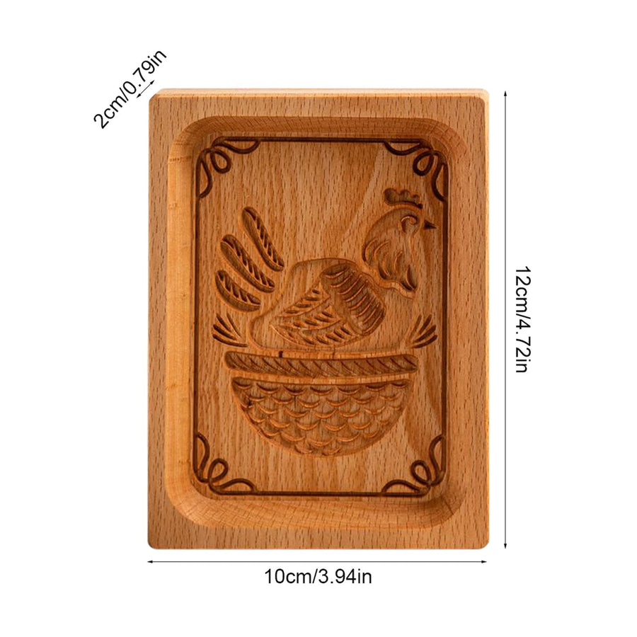 Wooden Cute Pastry Bake Master Baking Mold - Image 8