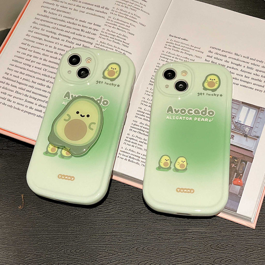 Yummy Avocado iPhone Holder Case - Image 1
