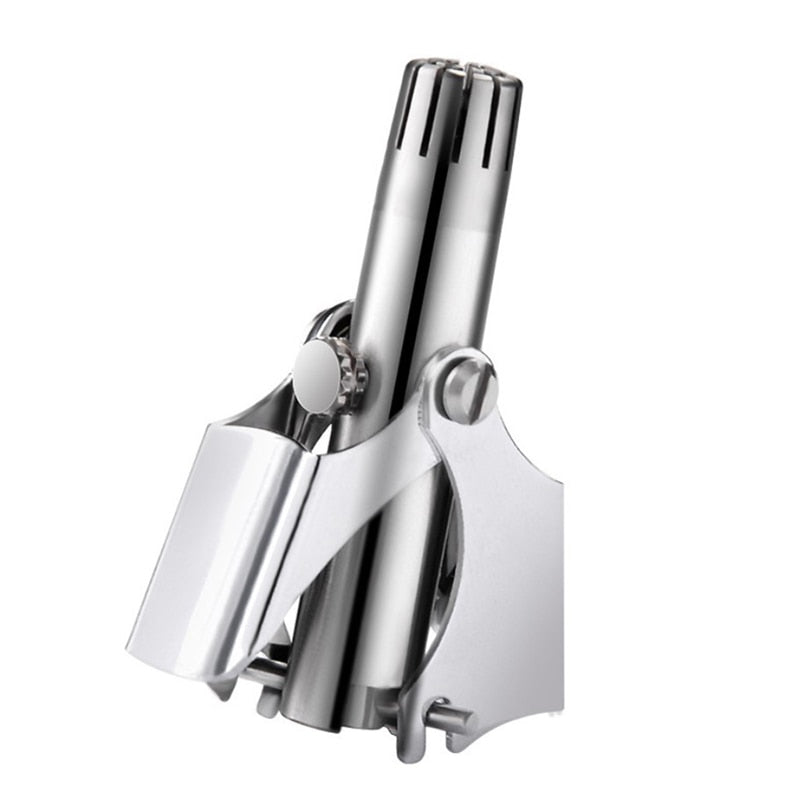 Stainless Steel Manual Nose Hair Trimmer - Image 1