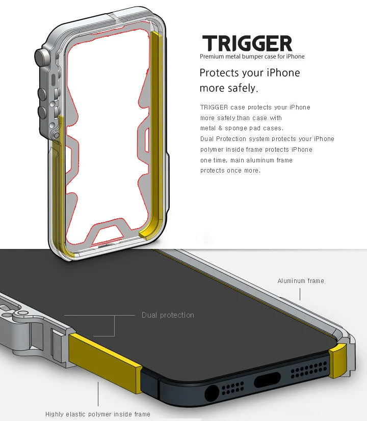 Tactical Grip Shockproof Alloy Frame iPhone Case - Image 6