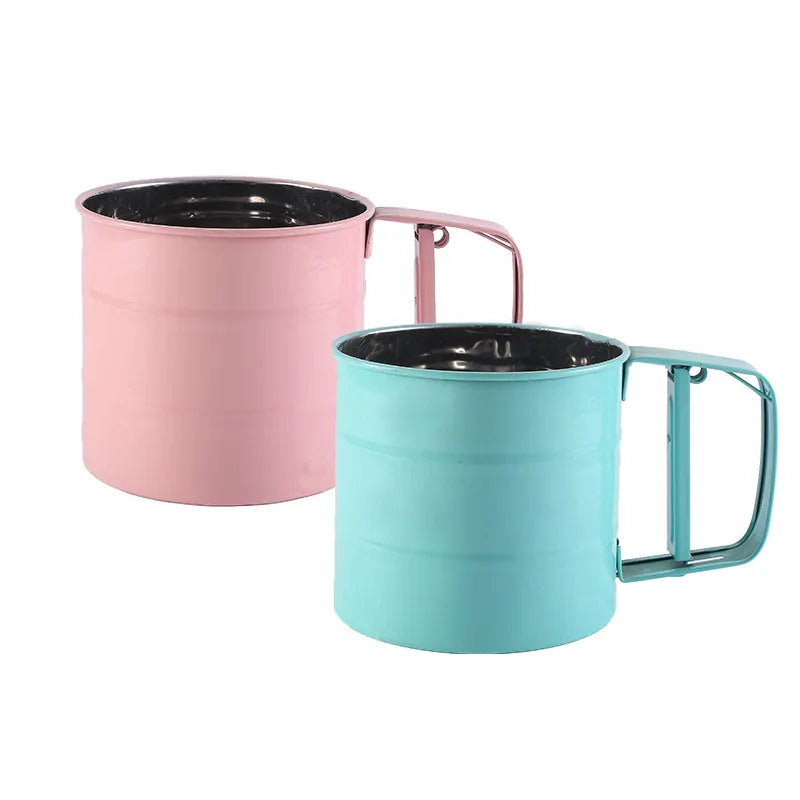 Handheld Kitchen Flour Sifter Semi-Automatic Kitchen Gadget - Image 6