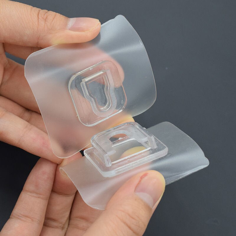 Double-Sided Adhesive Punch-Free Strong Wall Hook - Image 3