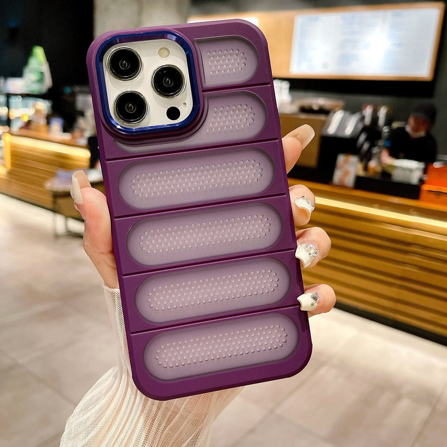 Heat Dissipation Protective Breathable Mesh Phone Case - Image 6
