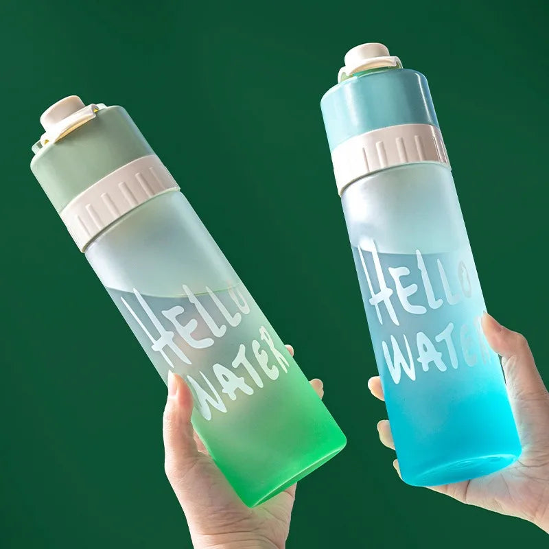Outdoor Hiking Spray Cooling Water Bottle - Image 2