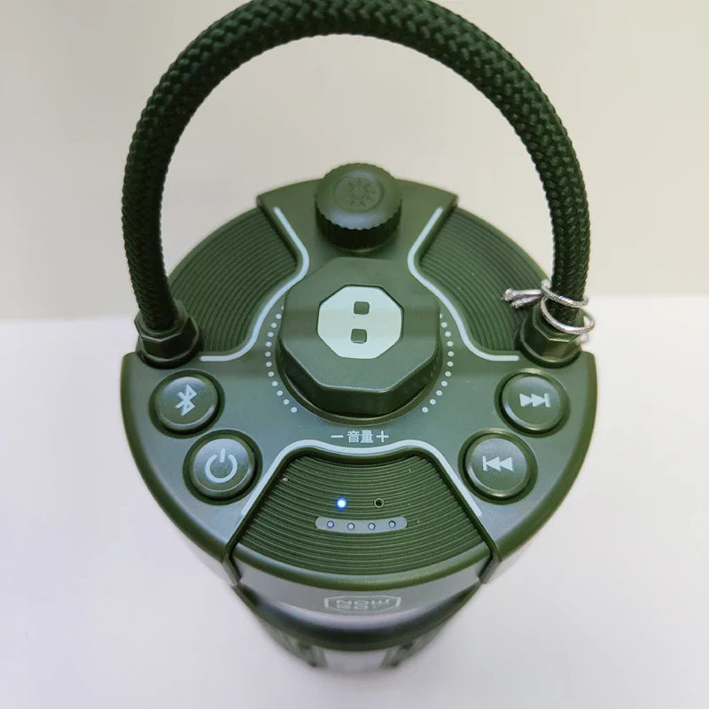 Vintage Style LED Outdoor Speaker Lamp - Image 6