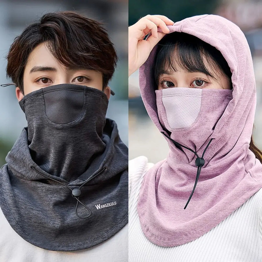 Breathable Sun Shield Ice Silk Face Mask - Image 2