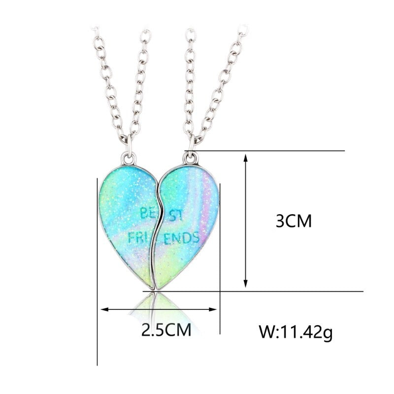 Magnetic Lovely Couples Pendant Necklace - Image 15