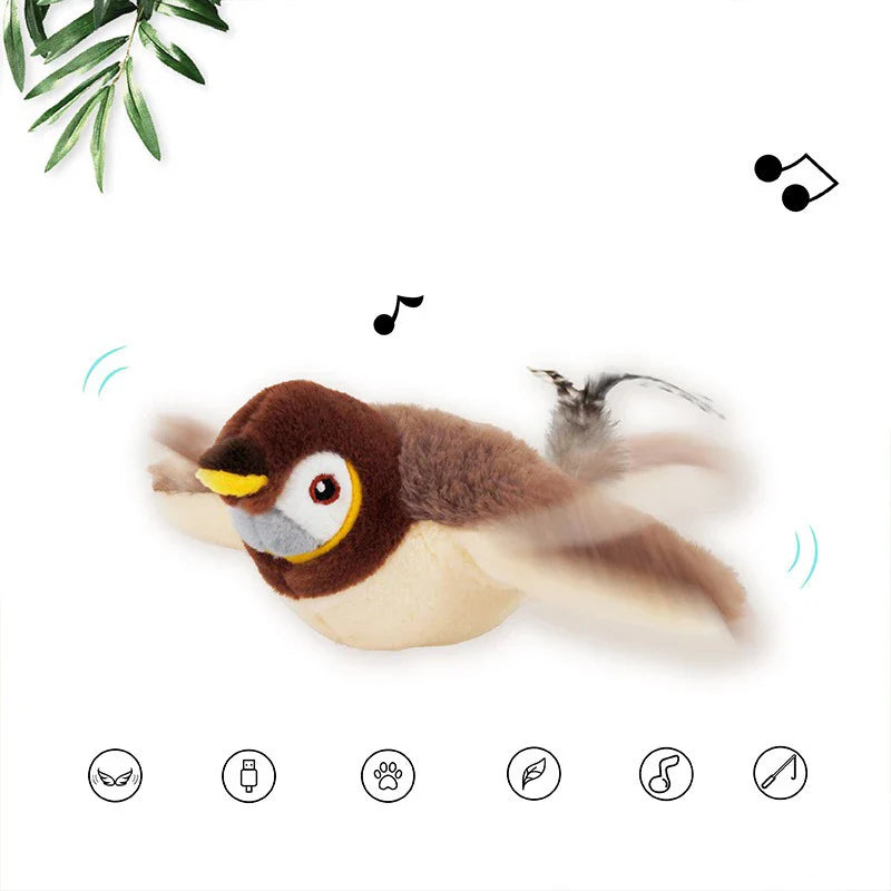 Catch Me Bird Interactive Cat Toy - Image 2