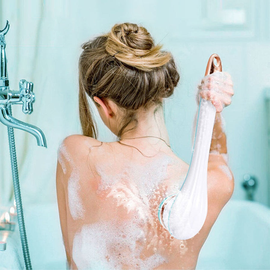 Rotating Electric Silicone Massager Bath Brush - Image 3