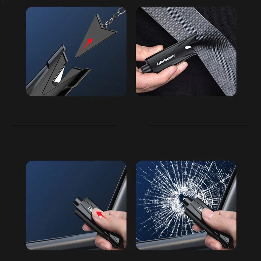 Car Safety Emergency Window Breaker Gadget - Image 8