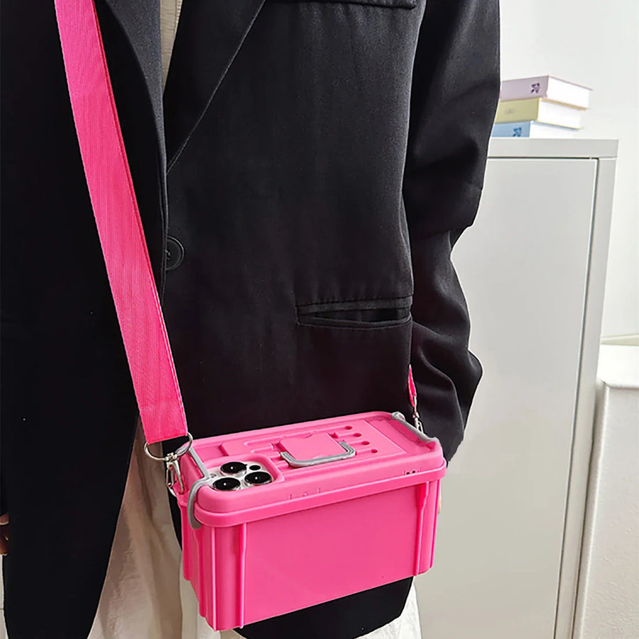 Mini Box Phone Case Crossbody Bag - Image 1