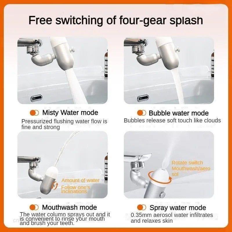 Universal Adjustable Faucet Extension Sprayer - Image 3