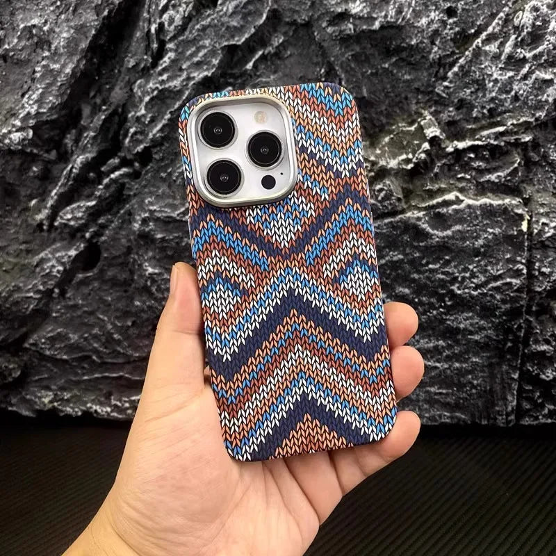 Carbon Weave Sleek Texture iPhone Case - Image 7