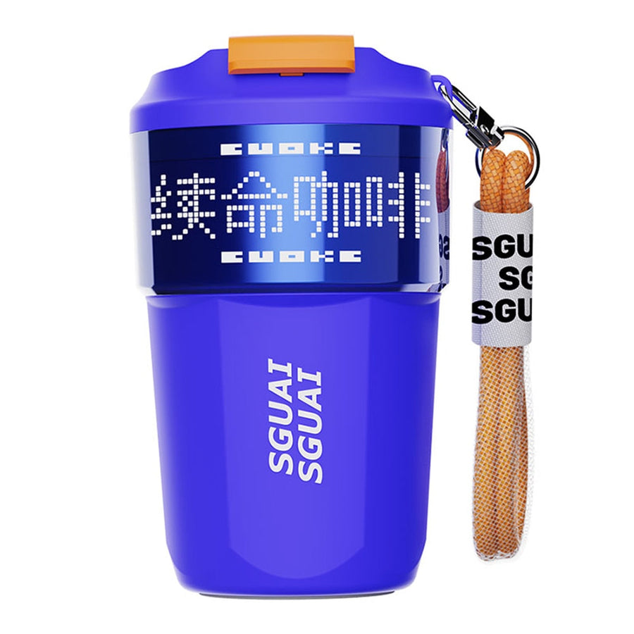 Smart Digital Pixel Stainless Steel Thermos Cup - Image 7