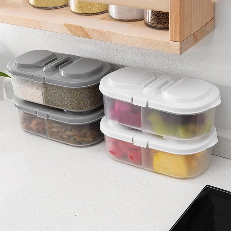 Double Compartment Sealed Storage Fresh Box - Image 1