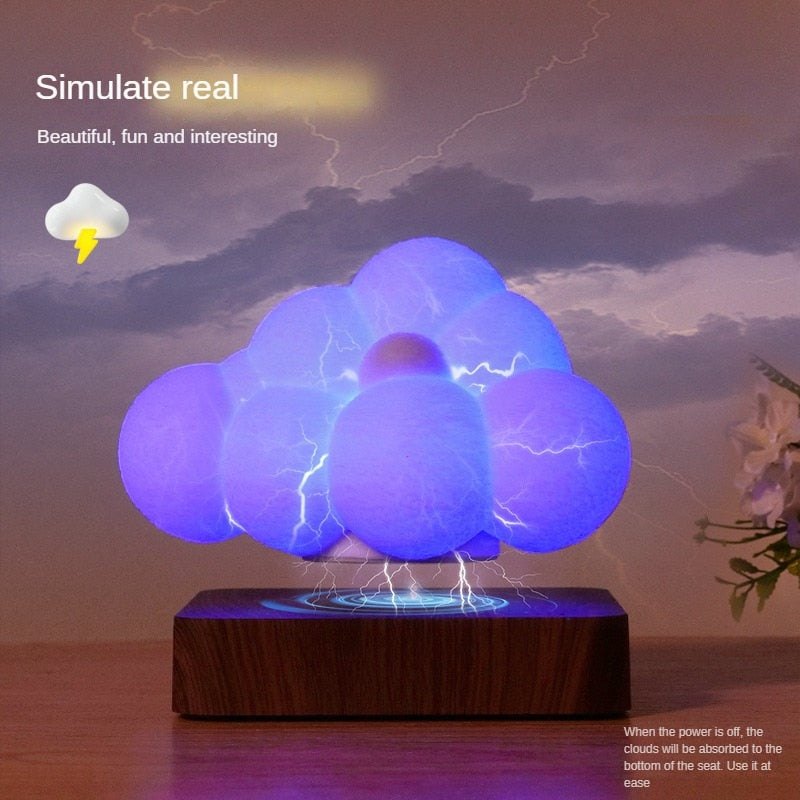 Magnetic Buble Cloud Levitating Night Lamp - Image 6