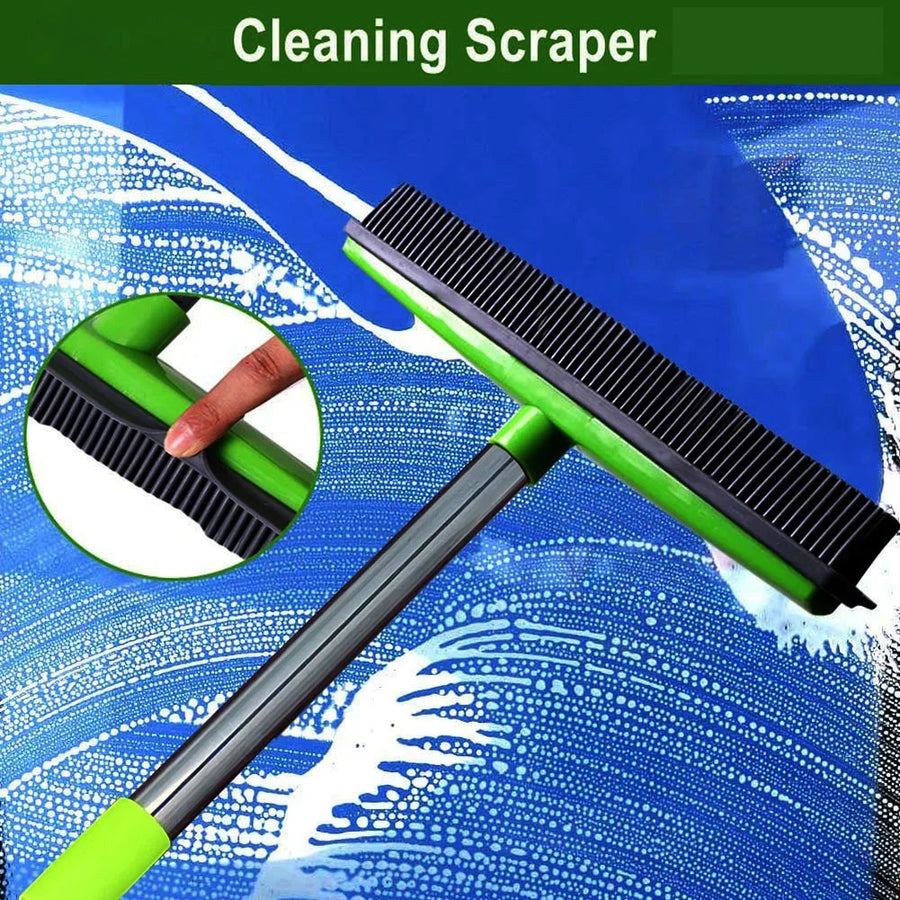 Hair Catcher Telescopic Pet Carpet Sweeping Broom - Image 1