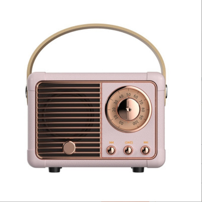 Mini Retro Radio Bluetooth Speaker - Image 4
