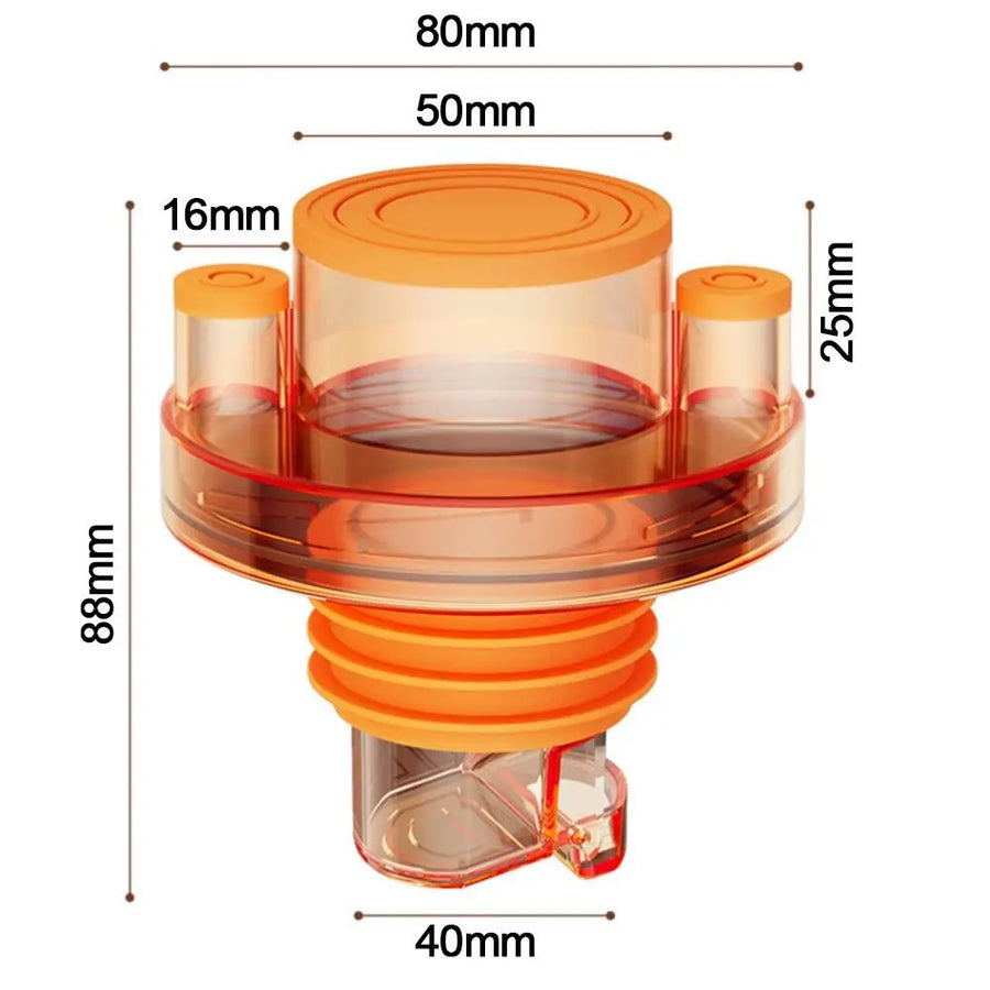 Odor Prevention Automatic Drainage Pipe Adapter Drainer - Image 6