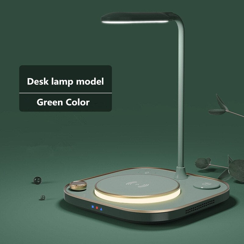 Glow Wireless Charger Station LED Desk Lamp - Image 7