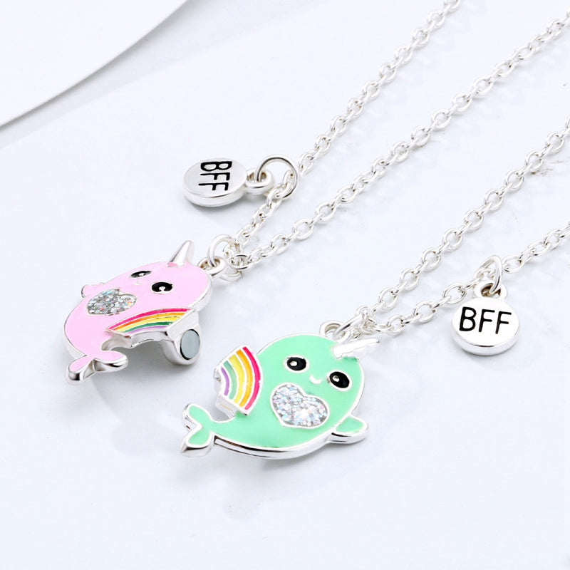 Magnetic Lovely Couples Pendant Necklace - Image 1