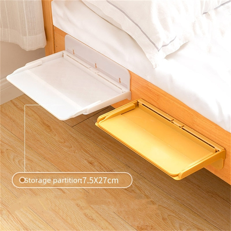 Space Saver Foldable Bedside Organizer Shelf - Image 3