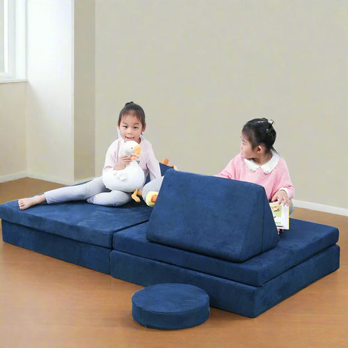 Modular Foam Foldable Couch Play Mattress Sofa - Image 0