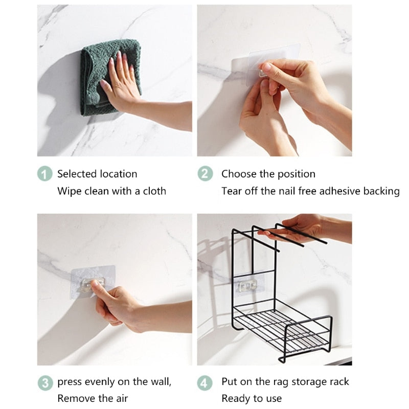 Kitchen Sink Detachable Organizer Rack - Image 4