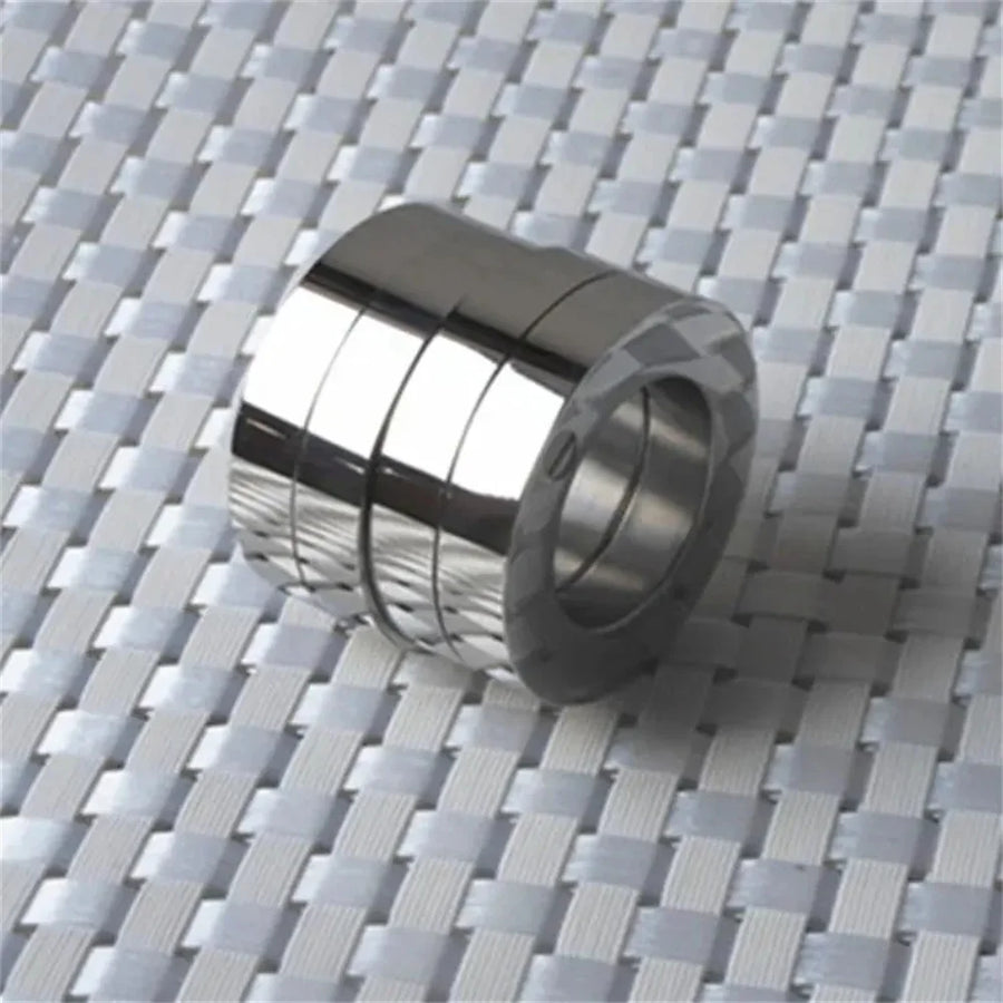 Stainless Steel Self-Defense Rotatable Foldable Ring - Image 6