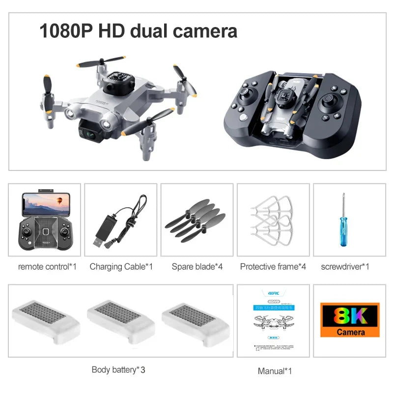 5D Obstacle Detection Aerial Imaging FPV Drone - Image 10