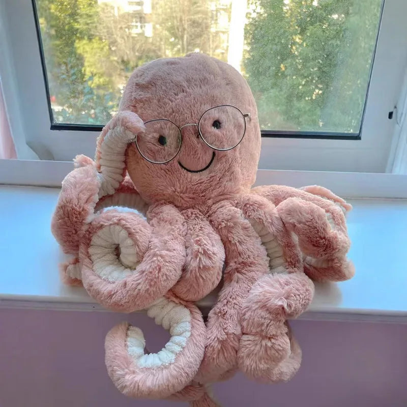 Friendly Octopus Soft Huggable Plush Toy - Image 1