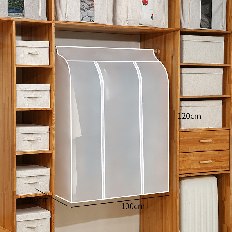 Home Organizer Dust Cover Clothes Storage Wardrobe Bag - Image 16