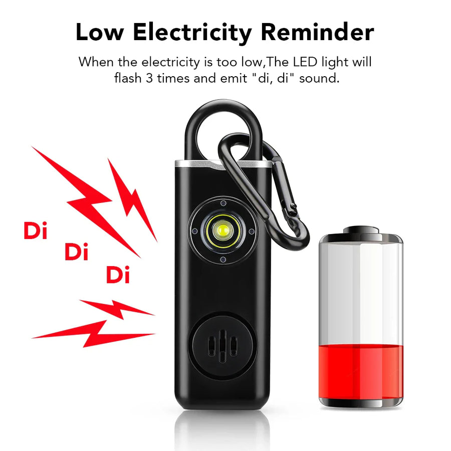 Emergency Self Defense Alarm Keychain - Image 4