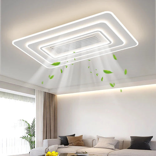 Ultra Cool Breeze Bladeless Energy LED Star Ceiling Fan - Image 0