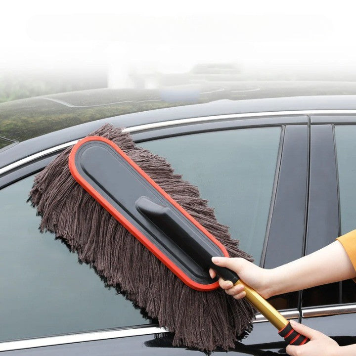 Auto Clean Telescopic Microfiber Car Dust Remover Brush - Image 1