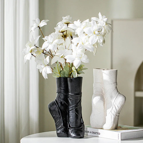Artistic Ballerina Ceramic Vase - Image 0