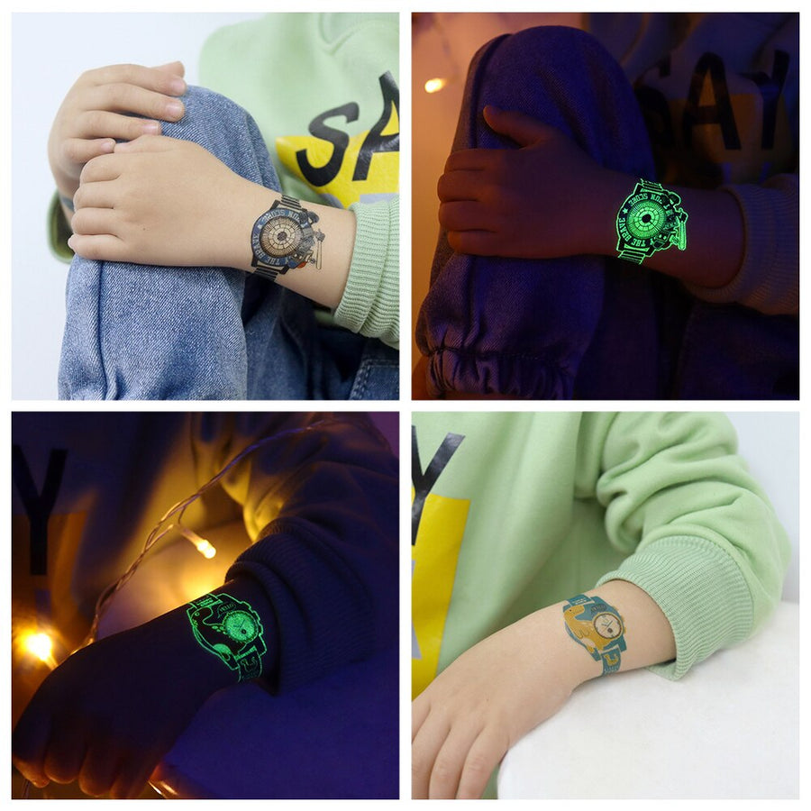 Luminous Temporary Tattoo Watch Sticker - Image 2