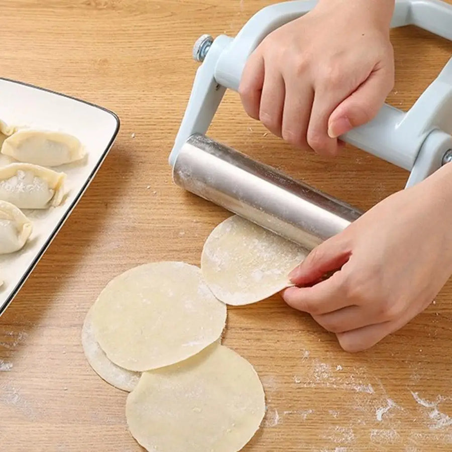 Easy Dough Maker Baking Stainless Steel Roller - Image 1