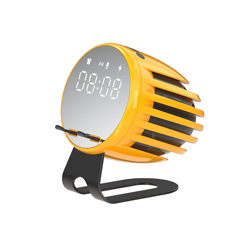 Elegance Symphony Wooden Bluetooth Speaker Clock - Image 4