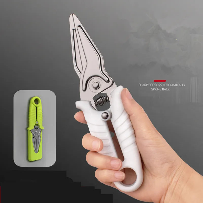 Stainless Steel Easy Meat Cutter Scissor - Image 4
