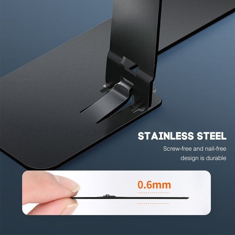 Invisible Metal Sticky Phone Holder Bracket - Image 4
