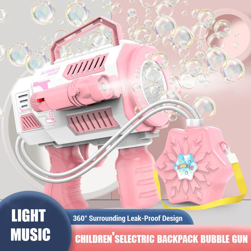 Flashing Automatic Large Capacity Bubble Gun - Image 4