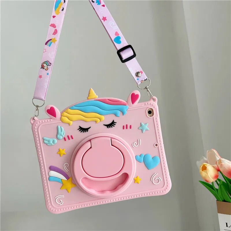 Star Cartoon Kids Flexible iPad Case Stand - Image 10