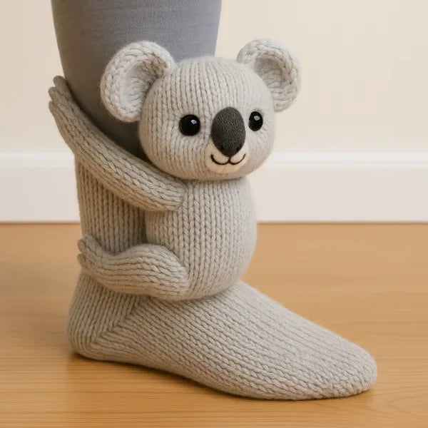 Animal Crew Plush Cozy Socks - Image 8