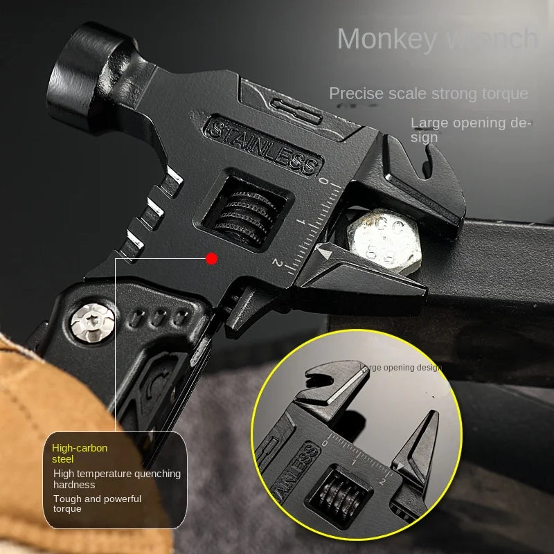 Premium Stainless Steel Compact Outdoor Helper Tool - Image 4